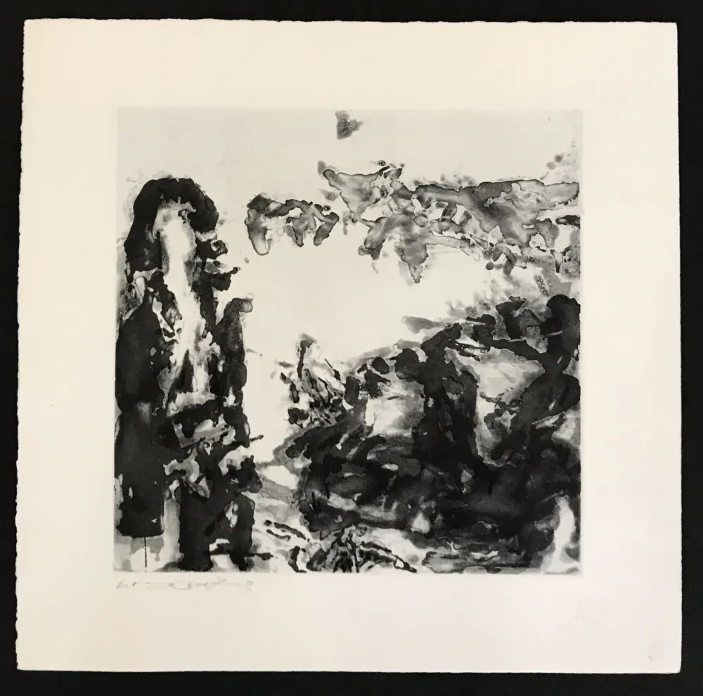 Acquaforte E Acquatinta Zao - Éloge des choses extrêmement légères (363)