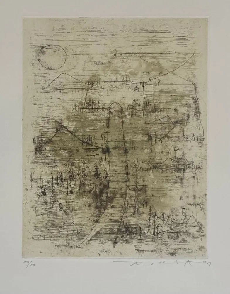 Acquaforte Zao - L'Escalier 