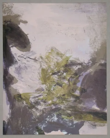 Litografia Zao - Lithographie pour XXe Siècle