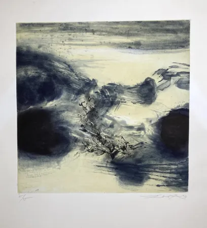 Acquaforte Zao - Sans titre, 1973 