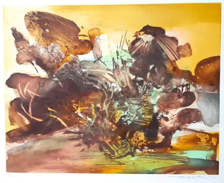 Acquaforte E Acquatinta Zao - Untitled