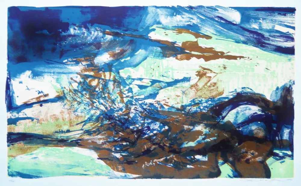 Litografia Zao - Untitled