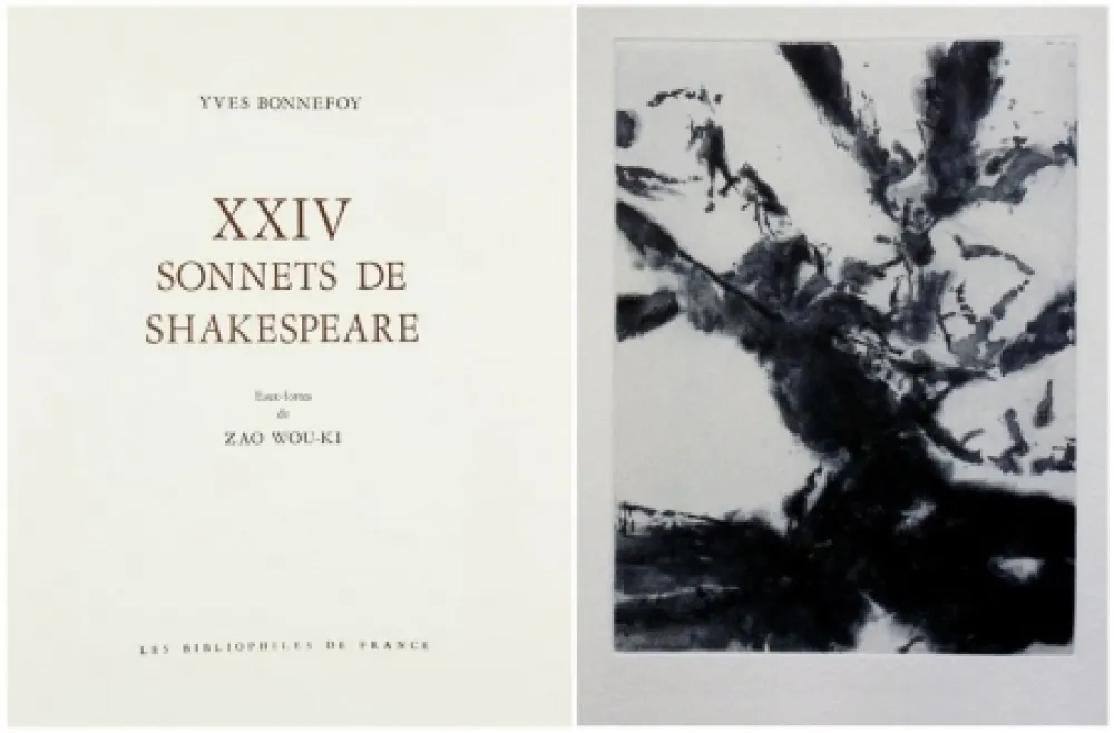 Acquaforte E Acquatinta Zao - XXIV SONNETS DE SHAKESPEARE
