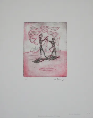 Incisione Zimmermann - Das ist das Ende / This Is the End