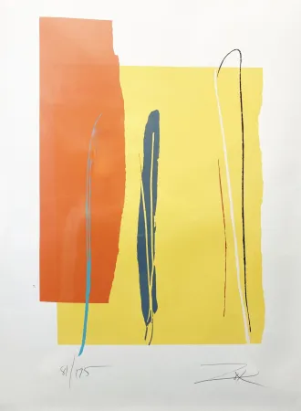 Linoincisione Zox - Untitled 3 from Niagara Series