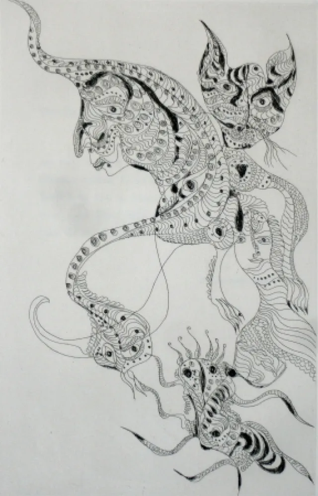 Acquaforte E Acquatinta Zurn - Oracles et spectacles 2