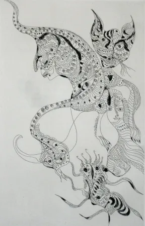 Acquaforte E Acquatinta Zurn - Oracles et spectacles 2