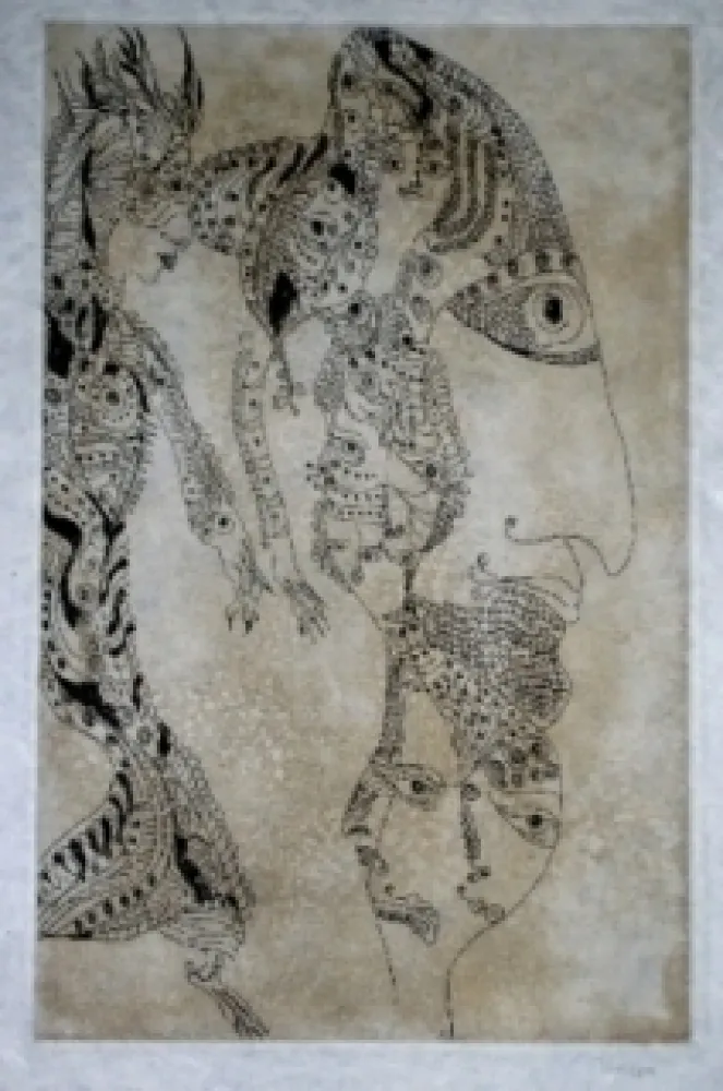 Acquaforte E Acquatinta Zurn - Oracles et spectacles