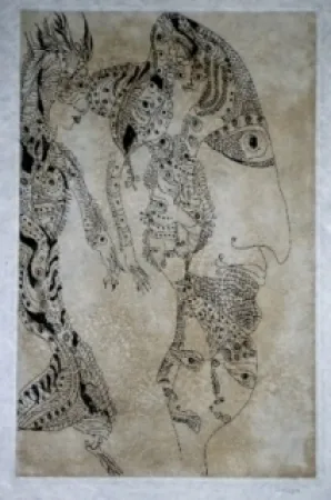 Acquaforte E Acquatinta Zurn - Oracles et spectacles