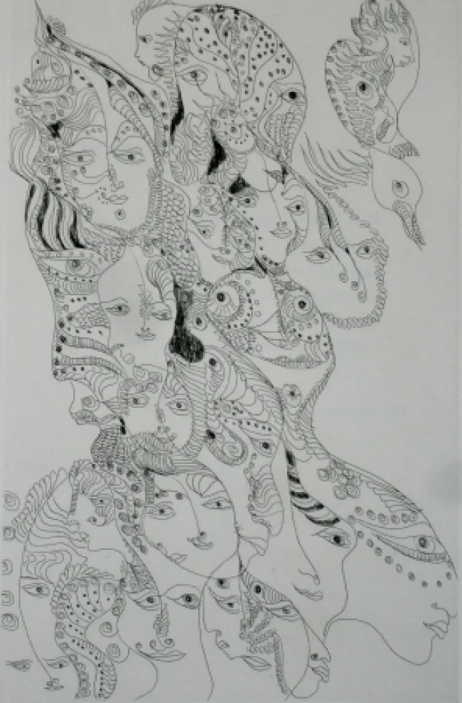 Acquaforte E Acquatinta Zurn - Oracles et spectacles 7