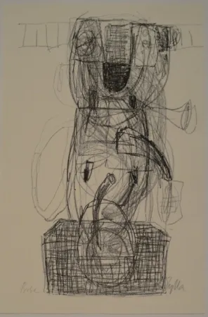 Litografia Zylla - Untitled