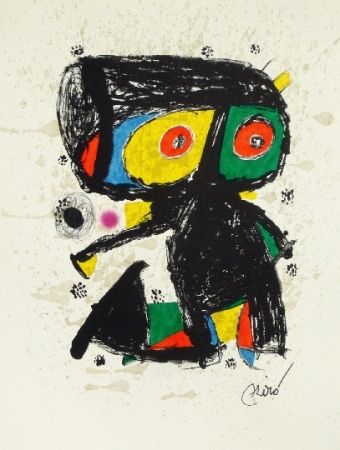 Litografia Miró - 15 ans Poligrafa