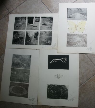 Incisione Tilson - 15 prints on four sheets, 1 hand coloured