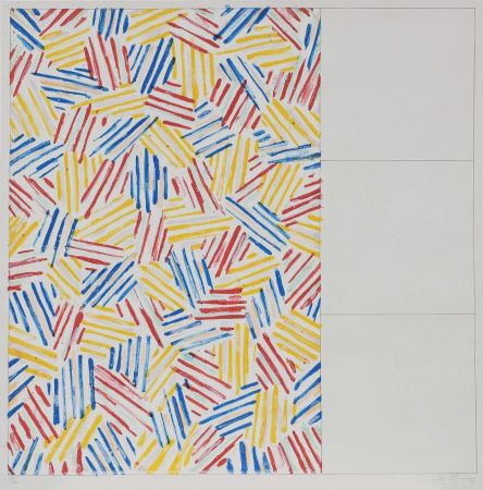 Litografia Johns - #1 (After 'Untitled 1975')