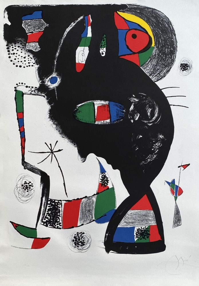 Litografia Miró - 42 rue Blomet