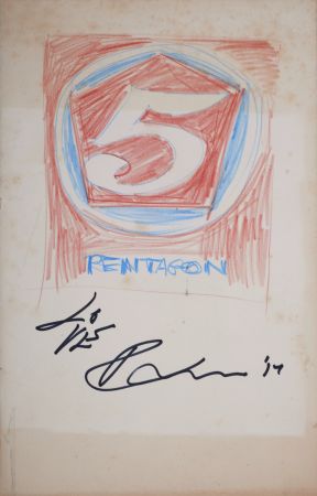 Non Tecnico Indiana - 5 Pentagon #3, 2017 - Hand-signed