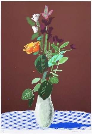 Non Tecnico Hockney - 7th March 2021, More Flowers on a Table