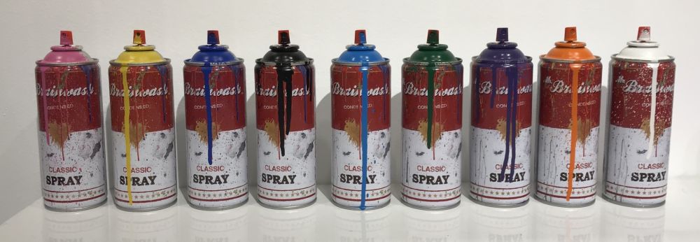 Non Tecnico Mr. Brainwash - 9 Soup Spray Cans