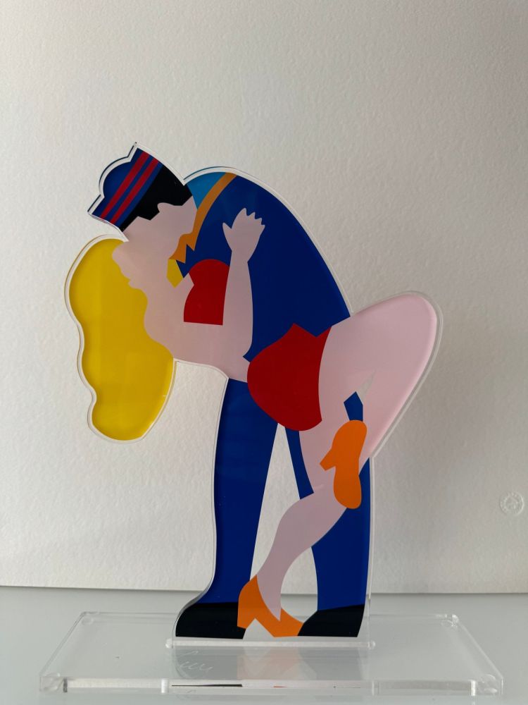 Serigrafia Lodola - A famous kiss