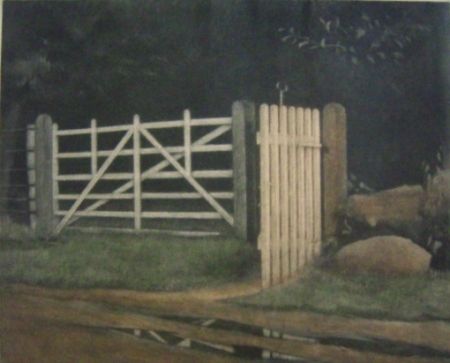 Maniera Nera Ilsted - A gate in the wood