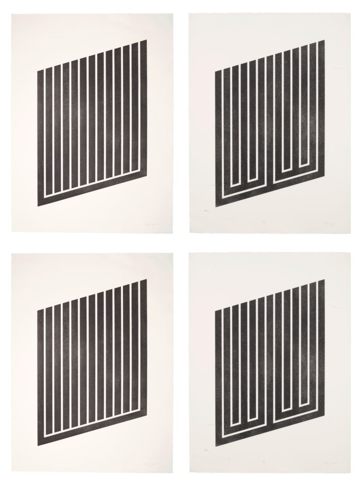 Acquatinta Judd - A Group of 4 Aquatints