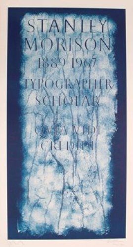 Litografia Myles - A History of Type Design / Stanley Morison, 1889-1967 (London, England)