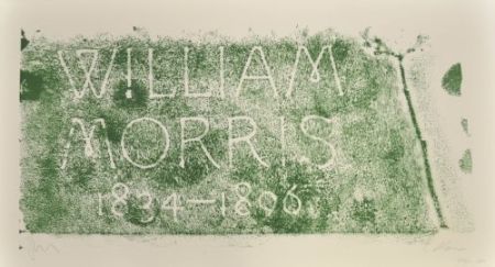 Litografia Myles - A History of Type Desing / William Morris, 1834-1896 (Kelmscott, England)