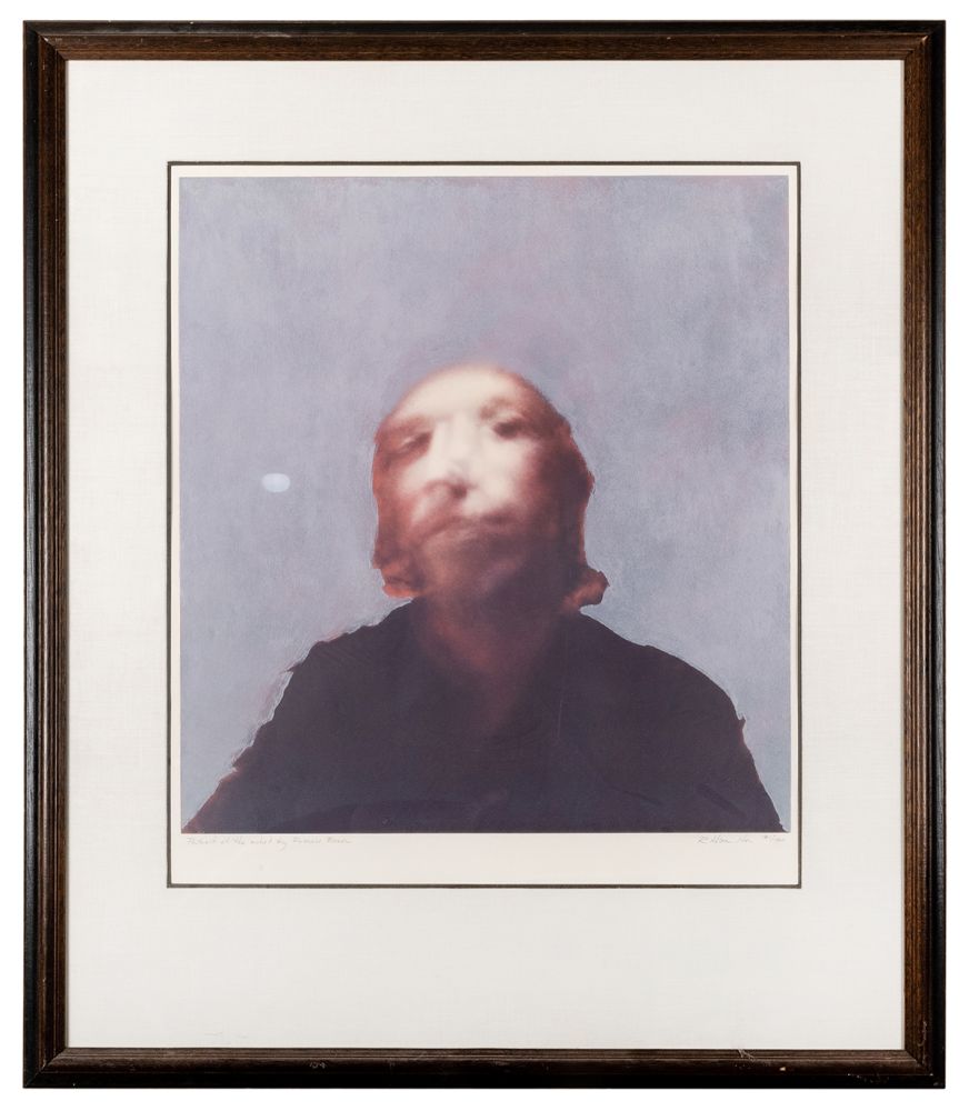 Serigrafia Hamilton - A Portrait of the Artist by Francis Bacon