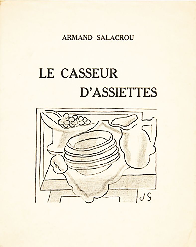 Libro Illustrato Gris  - A. Salacrou : LE CASSEUR D'ASSIETTES. 5 LITHOGRAPHIES ORIGINALES (1924).