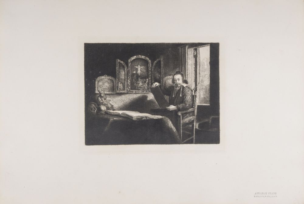 Rotocalcografia Rembrandt - Abraham Frans