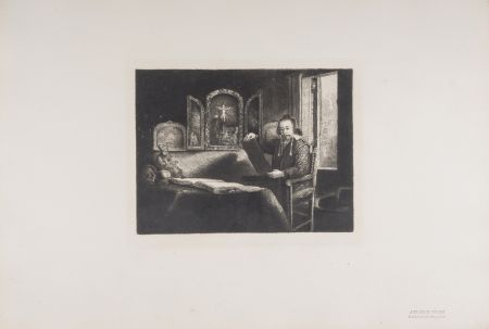 Rotocalcografia Rembrandt - Abraham Frans