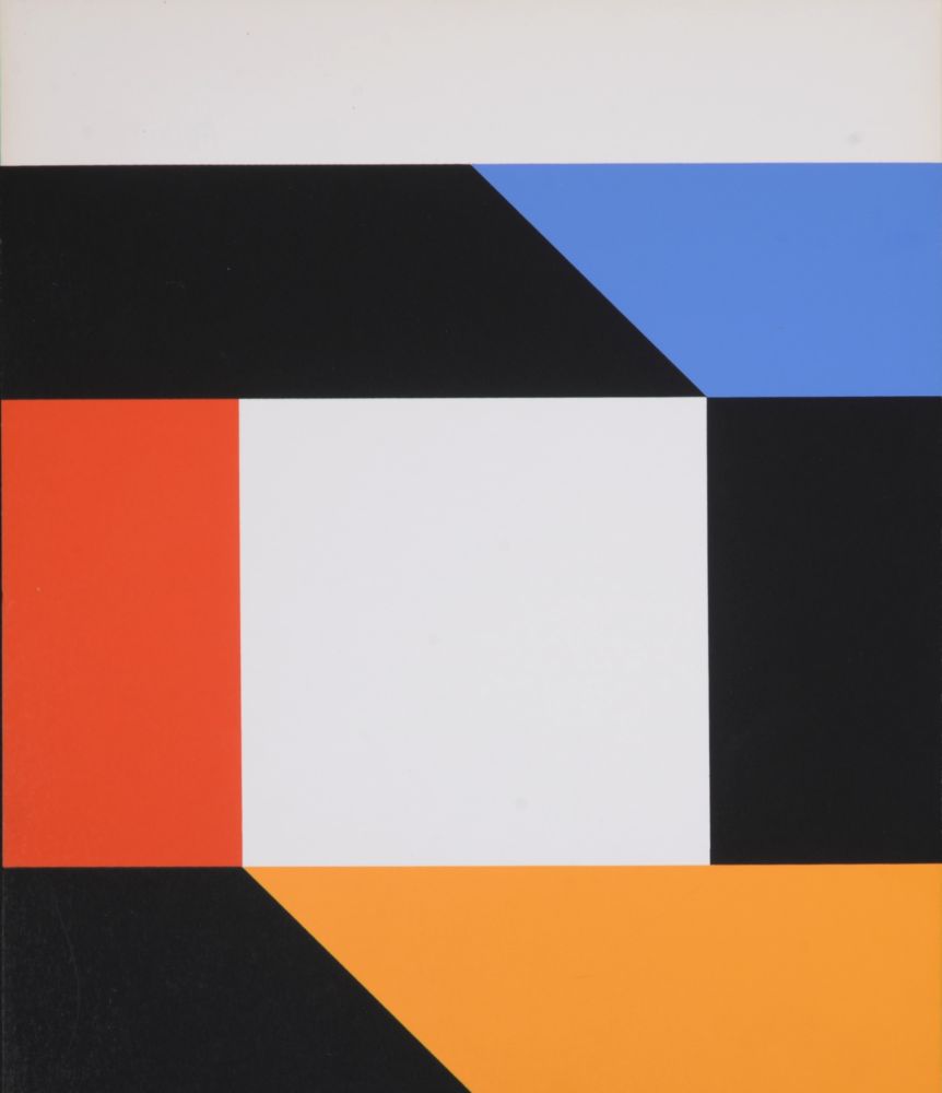 Serigrafia Bill - Abstract composition, 1971
