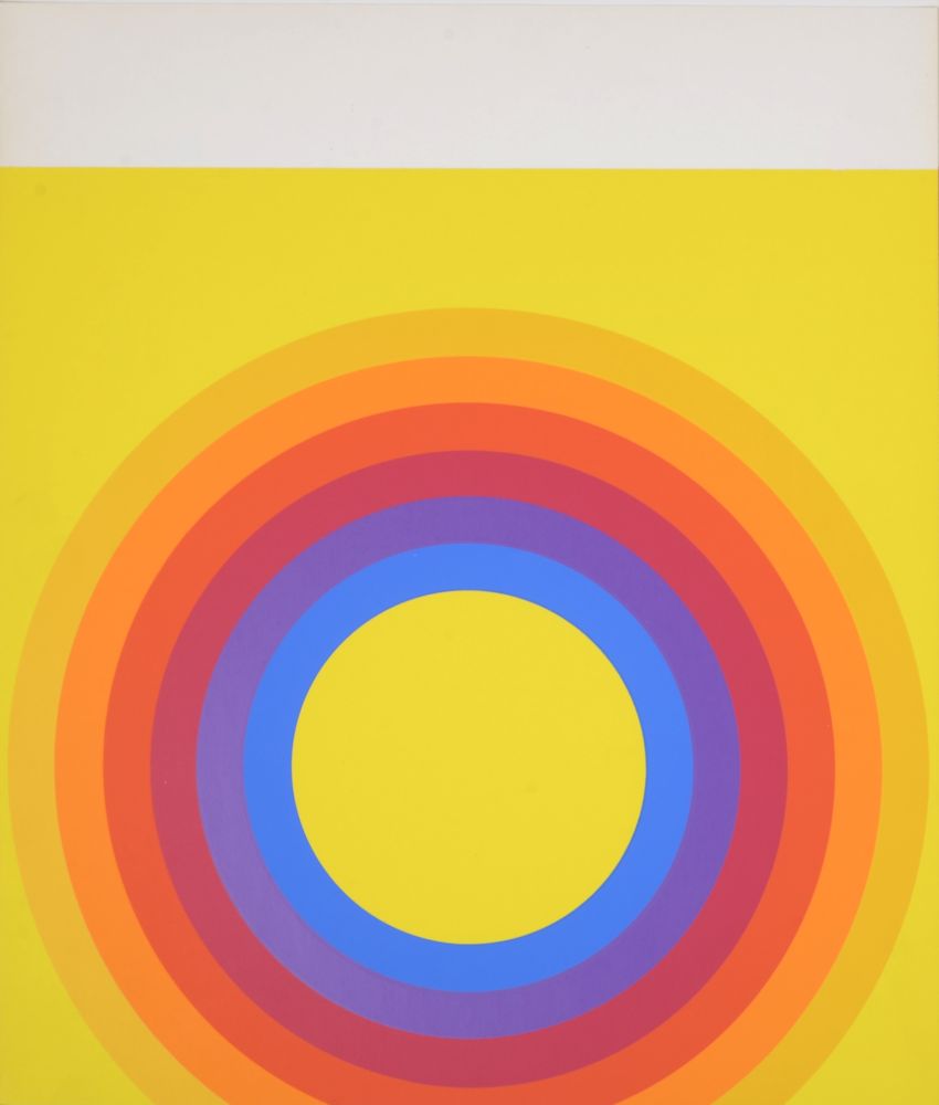 Serigrafia Bayer - Abstract composition, 1971
