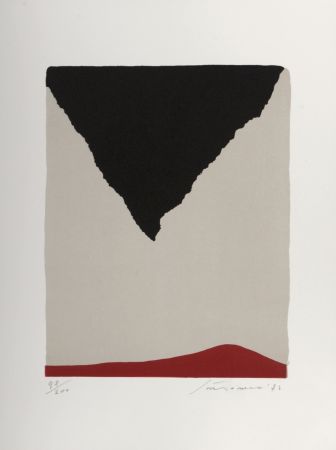 Litografia Santomaso - Abstract Composition, 1972 - Hand-signed