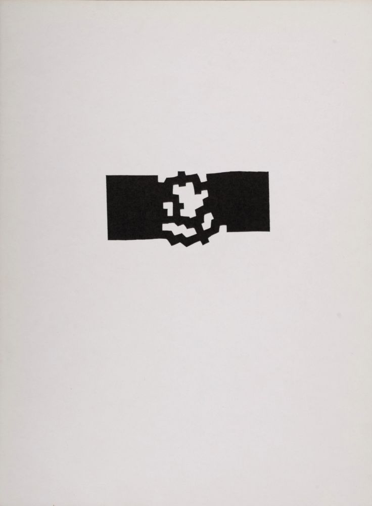Litografia Chillida - Abstract Composition #1, 1980
