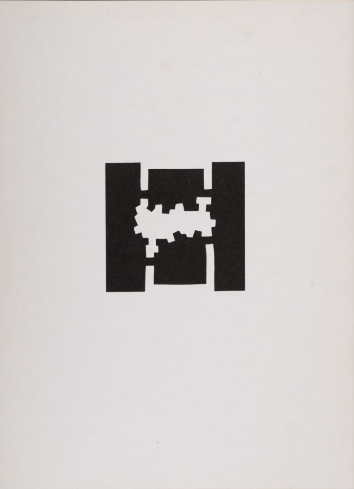 Litografia Chillida - Abstract Composition #2, 1980