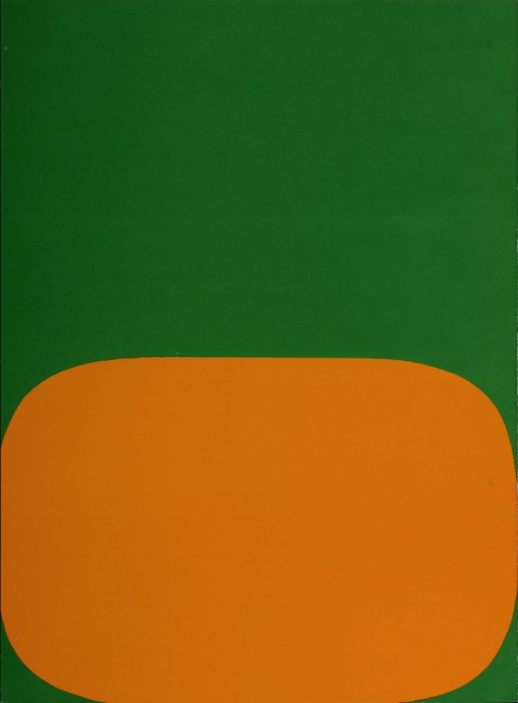 Litografia Kelly - Abstract Composition (I), 1964
