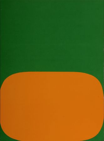 Litografia Kelly - Abstract Composition (I), 1964