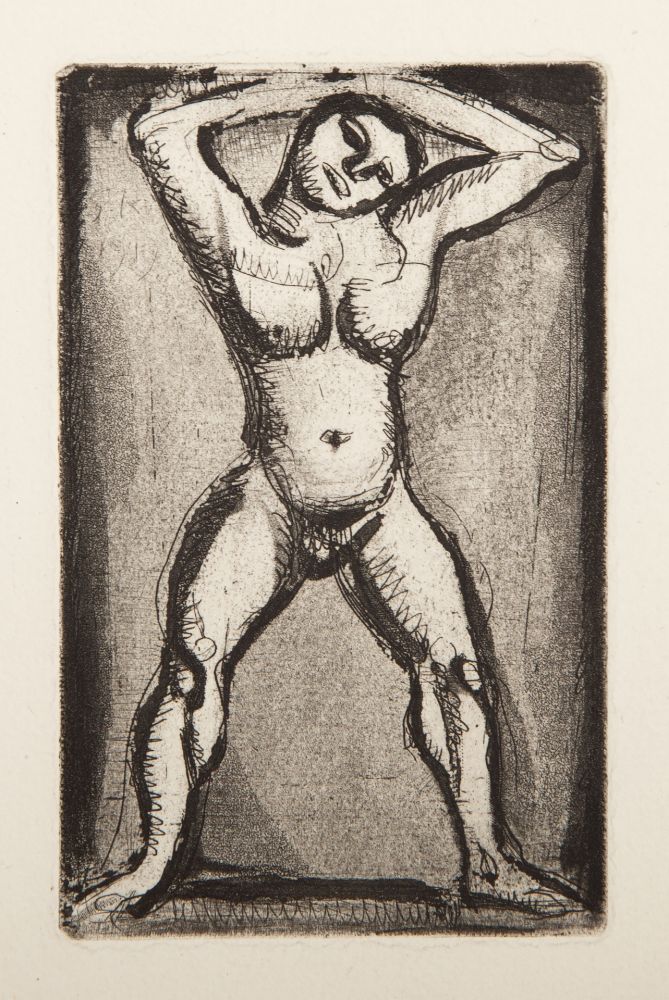 Incisione Rouault - Acrobate II