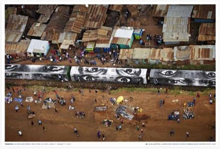 Manifesti Jr - Action in Kibera slum, Nairobi, Kenya