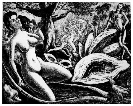 Incisione Alejandro - Adam and Eve