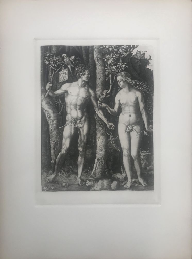 Acquaforte Durer - Adam & Eve