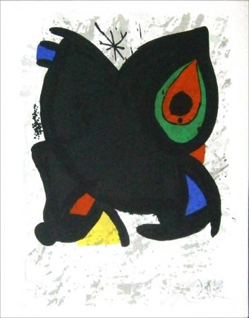 Litografia Miró - AFF AVT GRAND PALAIS