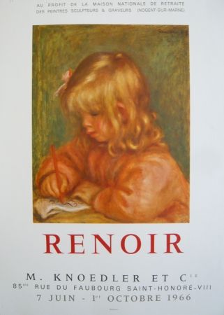 Manifesti Renoir - Affiche d'exposition
