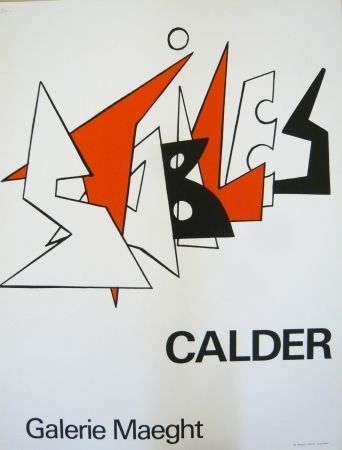 Manifesti Calder - Affiche exposition galerie Maeght