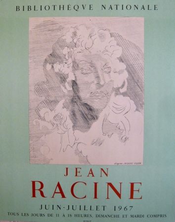 Manifesti Villon - Affiche exposition Jean Racine BNF