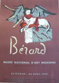 Litografia Berard - Affiche exposition Musée d'art moderne Mourlot