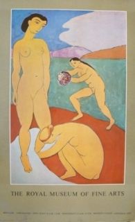 Manifesti Matisse - Affiche exposition Royal museum of fine arts of Copenhagen