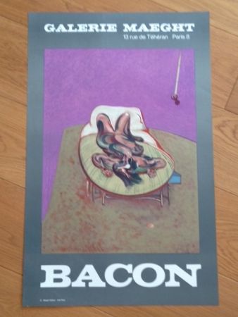 Manifesti Bacon - Affiche Galerie Maeght