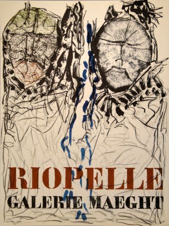 Manifesti Riopelle - Affiche Galerie Maeght